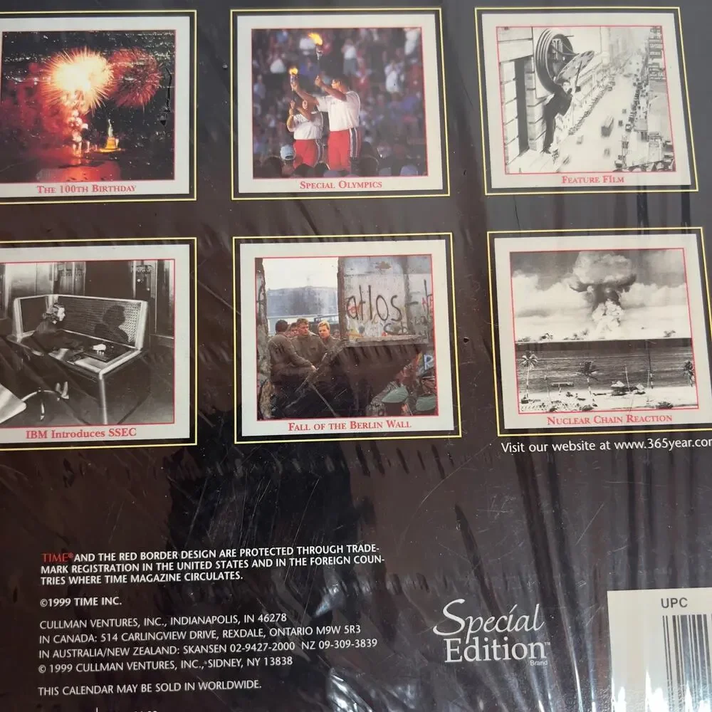 Time Great Events of the 20th Century 17-Month 2000 Calendar Aug 99 - Dec 2000